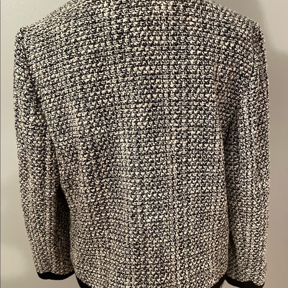 $428 NWOT KATE SPADE NY Womens Scallop Tweed Jacket Size 12 - Picture 8 of 13
